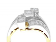Vintage Yellow Gold and Diamond Dress Ring