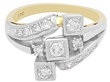 Vintage Yellow Gold and Diamond Dress Ring