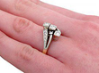wearing Vintage Gold and Diamond Dress Ring