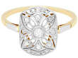 1930s Art Deco Diamond Dress Ring