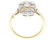 1930s Art Deco Diamond Dress Ring
