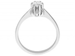 White Gold Diamond Solitaire Ring 