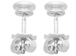  vintage diamond stud earrings