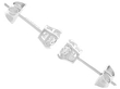 Platinum Diamond Stud Earrings