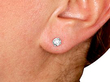 Platinum Diamond Stud Earrings