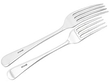 Feather Edge Silver Cutlery Set