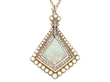Antique Opal and Pearl Pendant 