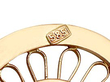 Art Nouveau Gold Pendant Hallmarks