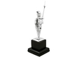 vintage Silver Soldier Trophy