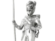 Silver Soldier Trophy side
