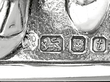 Silver Soldier Trophy hallmarks