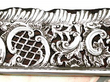 Victorian Antique Silver Frame detail 