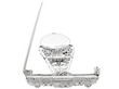 Vintage Diamond Fob Watch Clasp