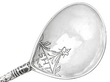 Antique Norwegian Silver Spoon 