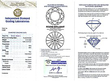 Art Deco Diamond Dress Ring Certificate