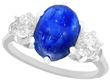 Burma Sapphire Engagement Ring