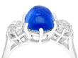 Burma Sapphire Engagement Ring setting
