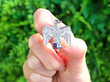 Diamond Military Brooch Outside