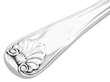 Thread and Shell Pattern Cutlery 