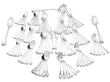 Thread and Shell Pattern Cutlery 