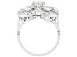 diamond cluster ring antique