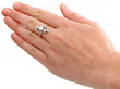 Art Nouveau Pearl and Diamond Ring 