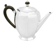 Roberts and Belk Silver Teapot 