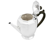 Roberts and Belk Silver Teapot