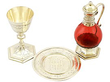 Antique Communion Set