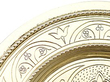 Antique Communion Set Detail