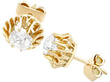 Gold Diamond Earrings