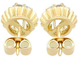 Old Cut Diamond Earrings in Gold
