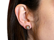 Old Cut Diamond Earrings Wearing