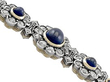 antique sapphire and diamond bracelet