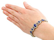 antique sapphire and diamond bracelet wearing
