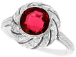 antique garnet ring