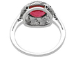 antique garnet ring