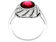 antique garnet ring