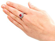 antique garnet ring