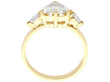 vintage heart cut diamond ring