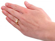 vintage heart cut diamond ring