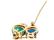 Cartier Brooch open