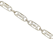 Antique Yellow Gold Bracelet with Diamonds Platinum Set