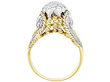 Unusual Vintage Diamond and Gold Ring