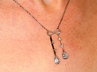 Antique Pear Drop Diamond Pendant
