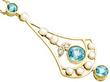 Antique Zircon Pendant