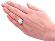 wearing Vintage Floral Cluster Ring