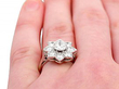 Wearing a Vintage Floral Cluster Ring