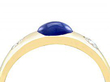 vintage cabochon sapphire ring