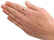 Vintage Ruby and Gold Ring Wearing